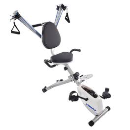 Stamina Products - Strength System Stationary Magnetic Fitness Exercise Bike - White