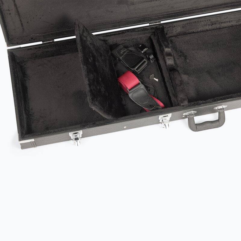 Alt View 3. On Stage Stands - On-Stage GCE6000B Electric Guitar Hard Case, Black - Black.