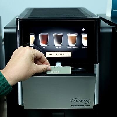 Flavia Creation 600

Touch to Insert Pack

Decaf

Coffee
Hot Chocolate
Cappuccino