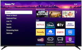 Roku - 55" Class Pro Series 4K QLED Mini-LED Smart RokuTV (2025)