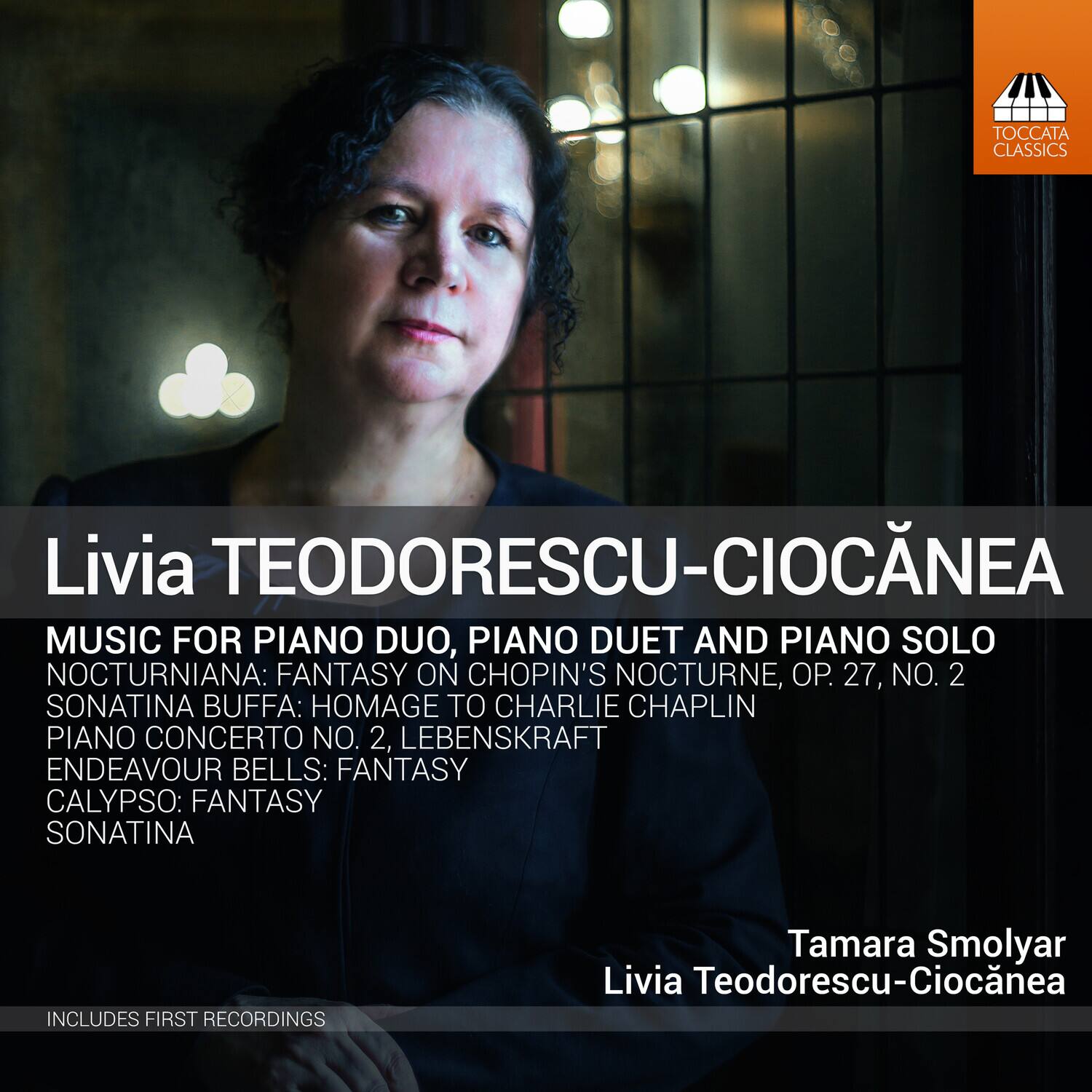 Teodorescu Ciocanea / Smolyar Music for Piano Duo COMPACT DISCS [CD ...