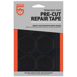 Gear Aid - Tenacious Tape Precut Repair Tape - Black