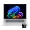 HP - OmniBook 5 - Copilot+ PC - 16" 2K OLED Touch-Screen Laptop - Snapdragon X Plus 2025 - 16GB Memory - 1TB SSD - Glacier Silver