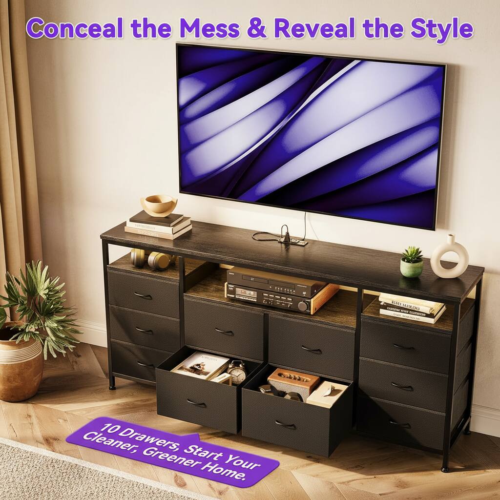 Conceal the Mess & Reveal the Style

10 Drawers, Cleaner, Greener Your Home