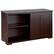 Alt View 2. Costway - Kitchen Storage Cabinet Sideboard Buffet Cupboard Wood Sliding Door Pantry - Brown.