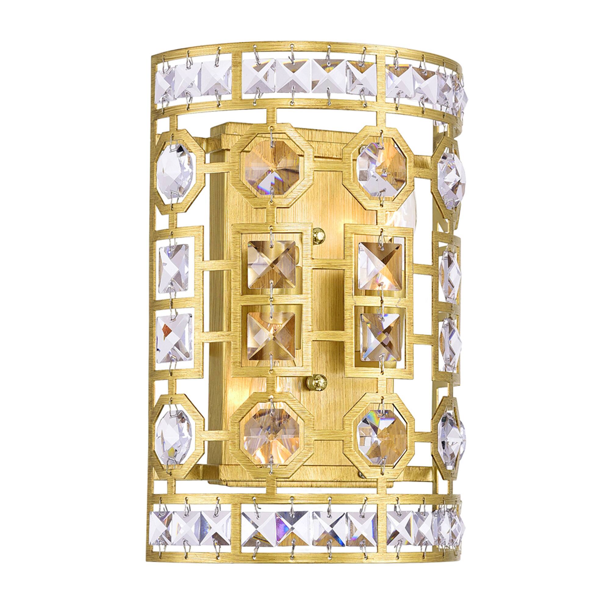 Front. CWI Lighting - Belinda 2 Light Wall Sconce With Champagne Finish - Champagne.