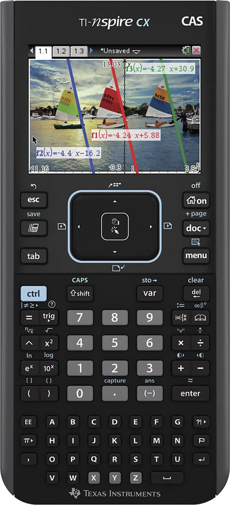 TI-Nspire CX II Online Calculator - Vernier