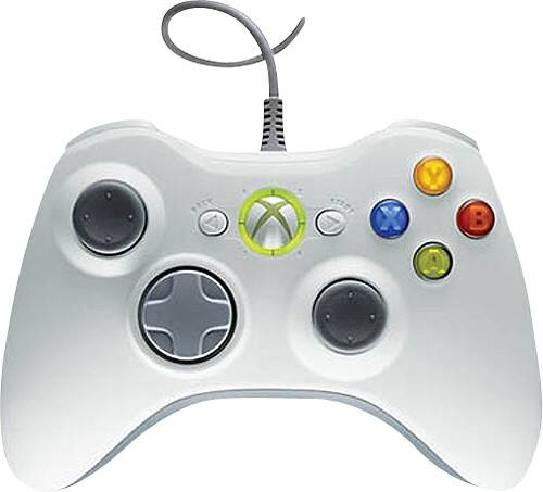 Front Standard. Xbox - Refurbished 360 Controller - White.