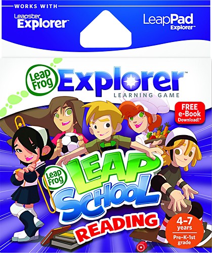  LeapFrog - Explorer Game Cartridge: LeapSchool Reading