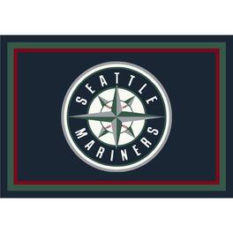 Imperial - Seattle Mariners 7'8'' x 10'9'' Spirit Rug - Multicolor