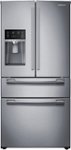 Front Zoom. Samsung - 24.7 Cu. Ft. 4-Door French Door Refrigerator with Thru-the-Door Ice and Water.