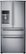 Front. Samsung - 24.7 Cu. Ft. 4-Door French Door Refrigerator with Thru-the-Door Ice and Water.
