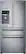 Front. Samsung - 24.7 Cu. Ft. 4-Door French Door Refrigerator with Thru-the-Door Ice and Water.