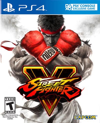 Front. Capcom - Street Fighter V.