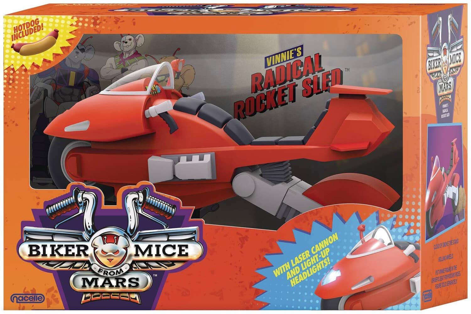 Photos - Action Figures / Transformers Mars PopMarket - Nacelle - Bike Mice from  - Vinnie's Radical Rocket Sled - Collectibles - Multicolor 