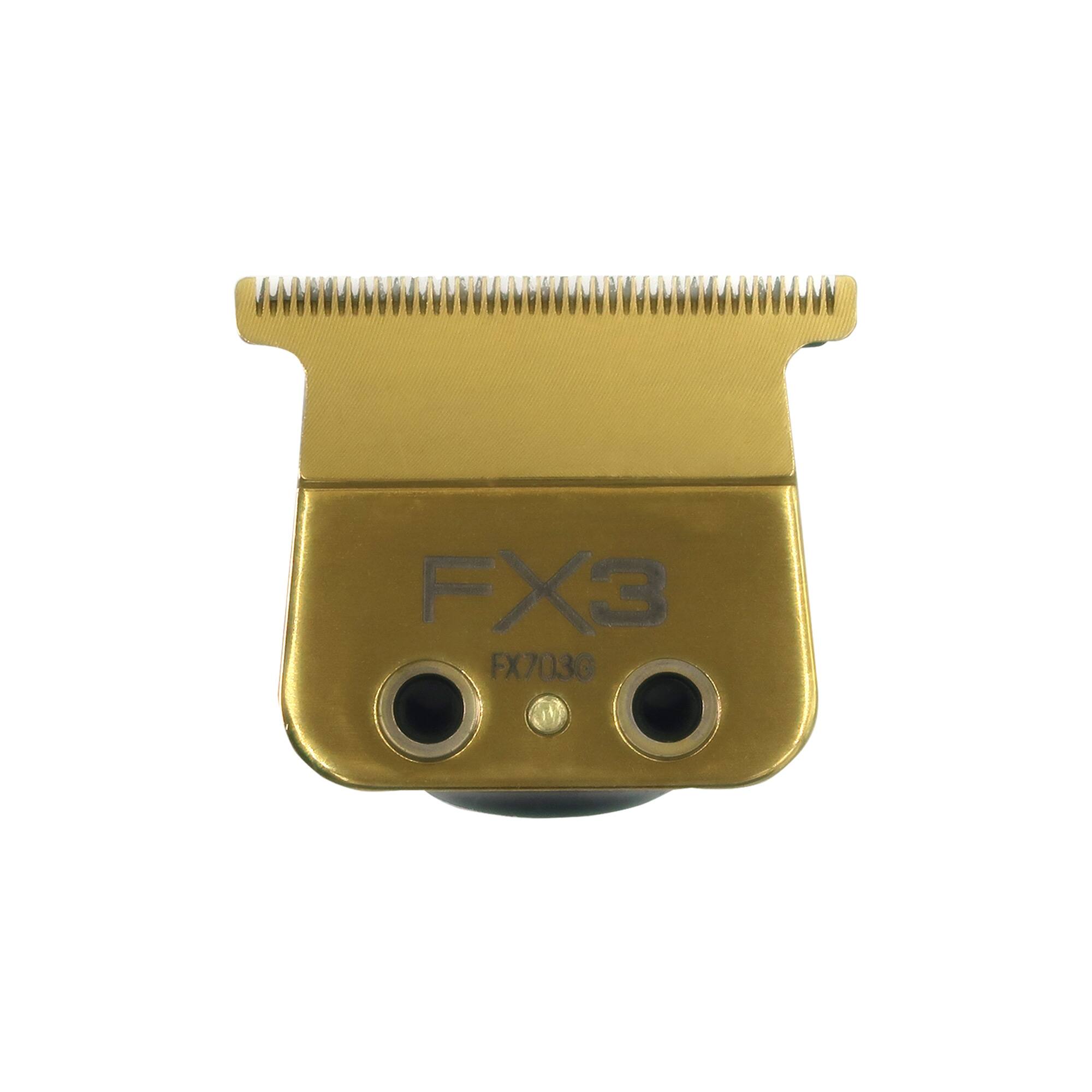 Front. Babyliss - Babyliss Pro FX703G FX3 DLC Titanium Ultra Thin Blade Zero Gap Blade - Gold.