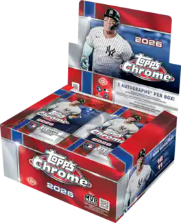 2026 Topps Chrome Baseball Jumbo Box