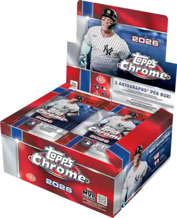 NY
2026 Chrome Topps H 2 PLAYERS AUTOGRAPHS* (NO PURCHASE NECESSARY PER TOPPS expiration BOX! dates. MAJOR LEAGUE BASEBALL LICENSED PRODUCT BASEBALL)
Lepps Chrome 2026 11 TREP CARDS
Lepps Chrome 2026 REFRACTORS 11 MAJOR LEAGUE
Chrome 2026 LOVES MVP BUYBACK
THE SUA REWARDS OF CA ON 100 R) 32 FIND or TUO MORE!
