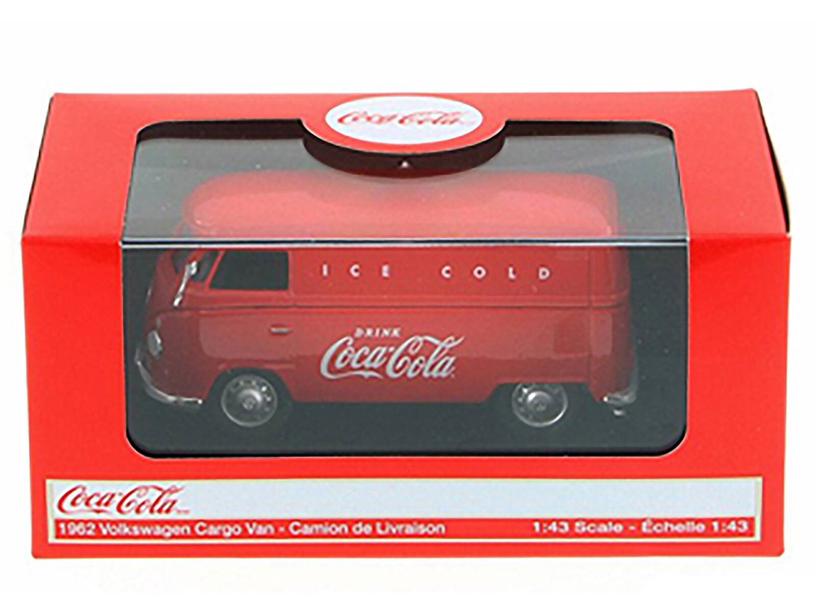 Corca ICE COLD DRINK Coca-Cola Coca-Cola 1962 Volkswagen Cargo Van Camion de Livraison 1:43 Scalo chelle 1:43