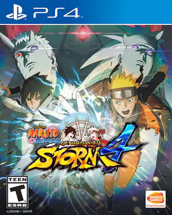 Front. BANDAI NAMCO Entertainment - Naruto Shippuden: Ultimate Ninja STORM 4 - Multi. - T (Teen 13+)