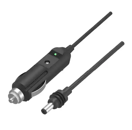 Front. Digipower - DIGIPOWER 5M (16.4ft) 12/24V Car Adapter Cable for Starlink Mini, IP68 - in.