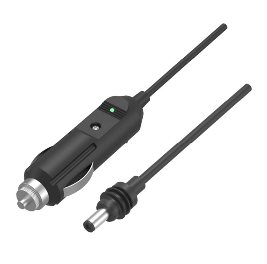 Front. Digipower - DIGIPOWER 5M (16.4ft) 12/24V Car Adapter Cable for Starlink Mini, IP68 - in.