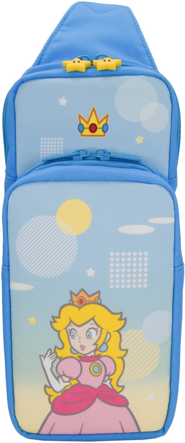 Alt View 1. Hori - Case - HORI Adventure Pack Shoulder Bag - City Pop Peach:  Officially Licensed by - Multicolor.