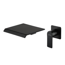 Boyel Living - Single Handle Wall Mounted Faucet with Valve - Matte Black
