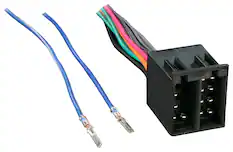 Front. Metra - Radio Harness for Select 1988-2007 Audi Cayenne 80/90 - Multi.
