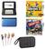 Front Standard. Nintendo - 3DS XL (Blue/Black) with New Super Mario Bros. 2 and Oregon Trail - Blue/Black.