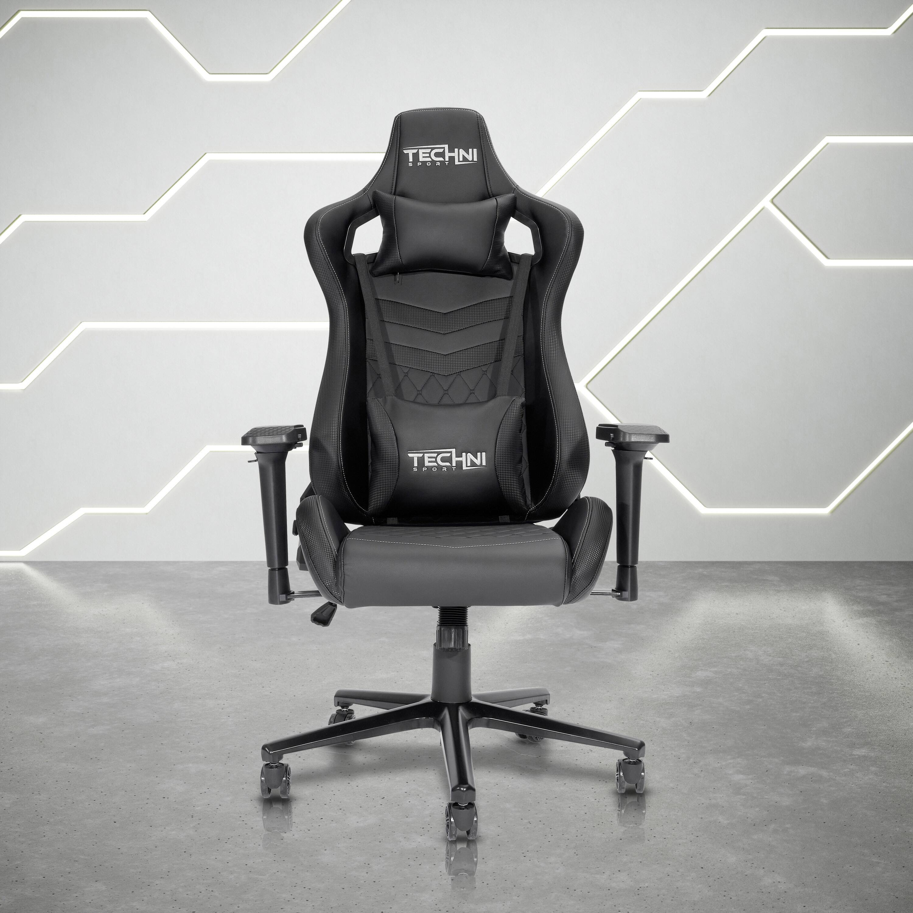 Techni Sport - GameMaster Gaming Chair - Black
