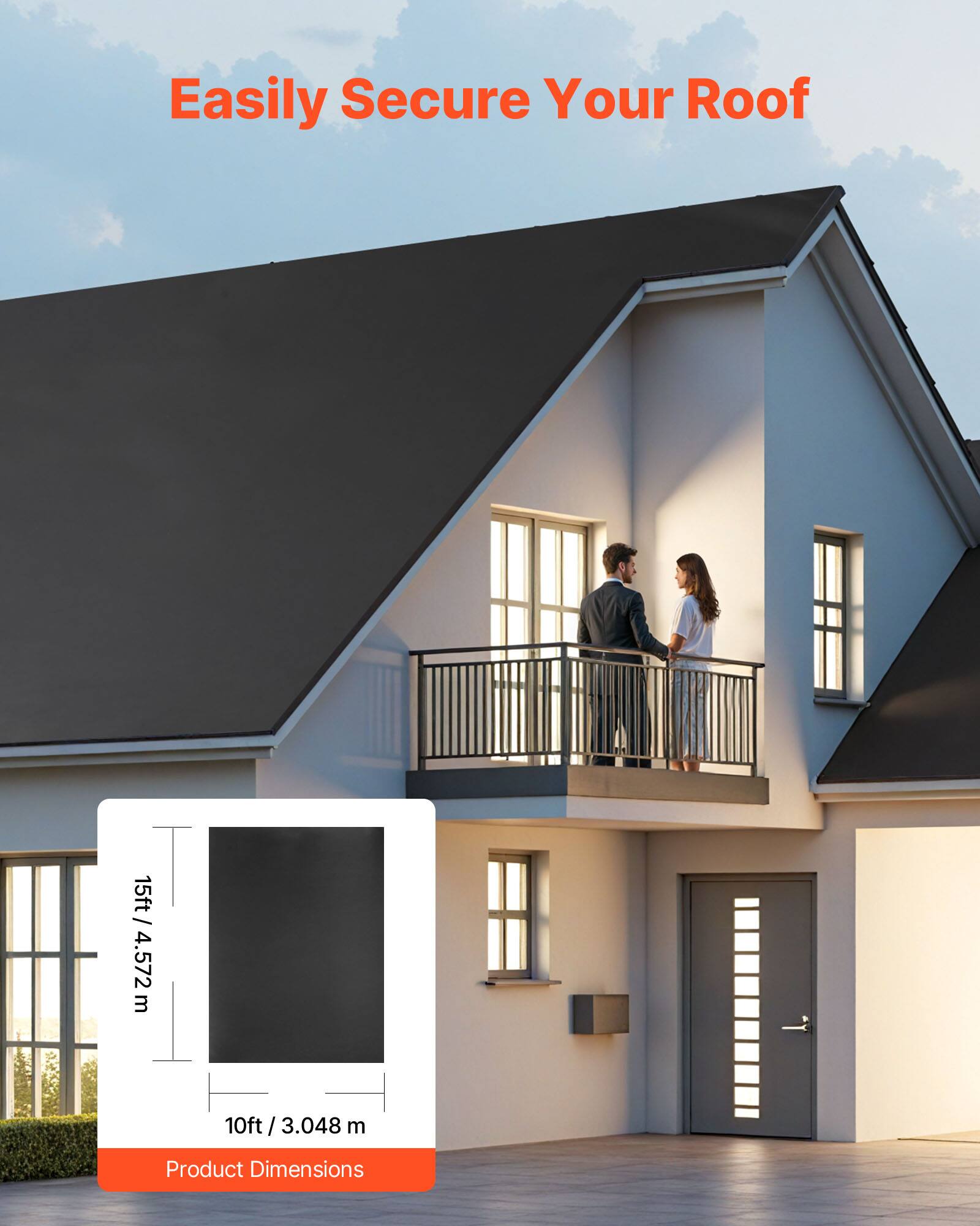 Easily Secure Your Roof

15ft / 4.572 m

10ft / 3.048 m

Product Dimensions