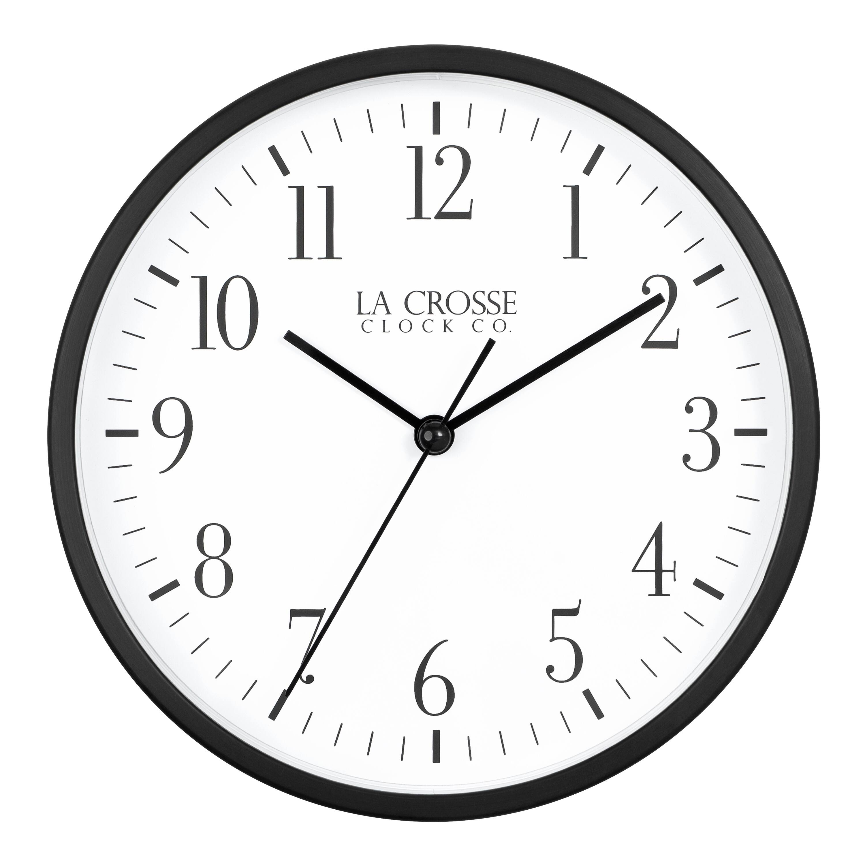 12
11 10 9
8 7 6
5 4 3
2 1
LA CROSSE CLOCK CO.