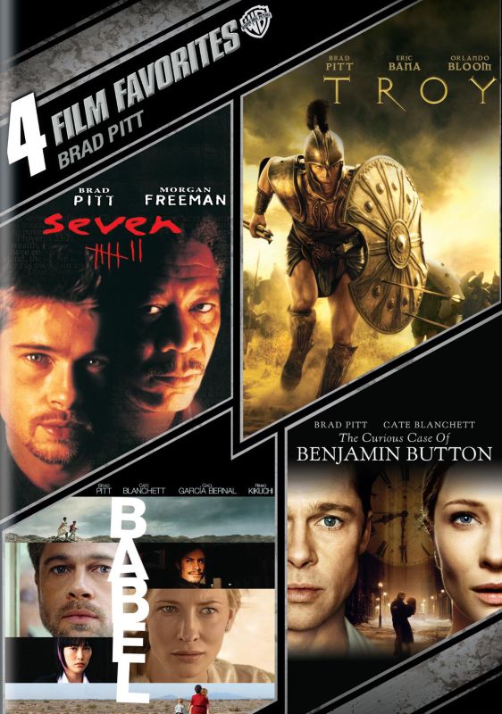  Brad Pitt: 4 Film Favorites [4 Discs] [DVD]
