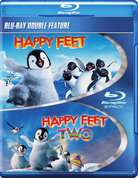  Happy Feet/Happy Feet Two Double Feature [Blu-ray]