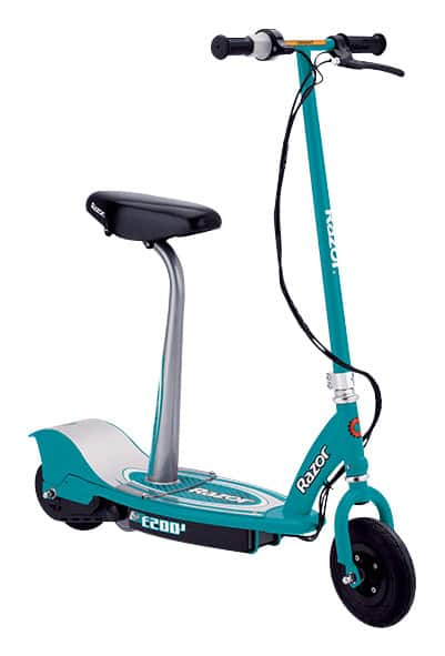 razor electric scooter teal