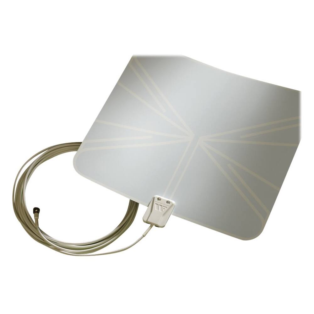 Alt View 11. Winegard - FlatWave Amped Indoor Plate HDTV Antenna - Black/white.