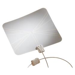Winegard FlatWave Amped Indoor Plate HDTV Antenna Black/white