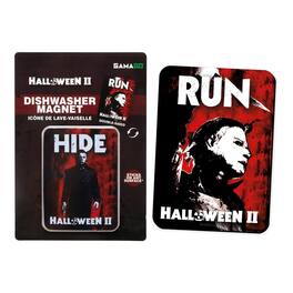 GAMAGO - Halloween II Michael Myers Double Sided Dishwasher Magnet - Red