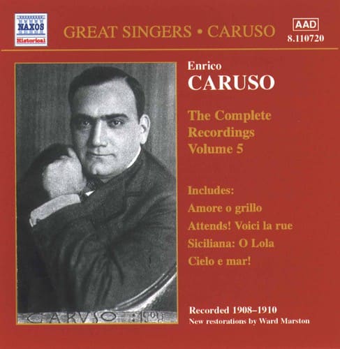 Enrico Caruso - Complete Recordings-Vol. 5  - COMPACT DISCS