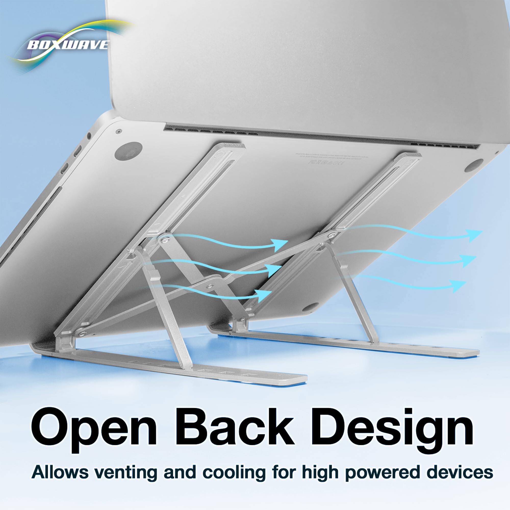 BOXWAVE Open Back Design  
Allows venting and cooling for high powered devices