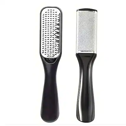 Front. Kitcheniva - 2 Pack Foot File Set - Callus Remover & Foot Scrubber.