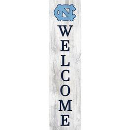 Fan Creations - North Carolina Tar Heels 48'' Welcome Leaner - Multicolor