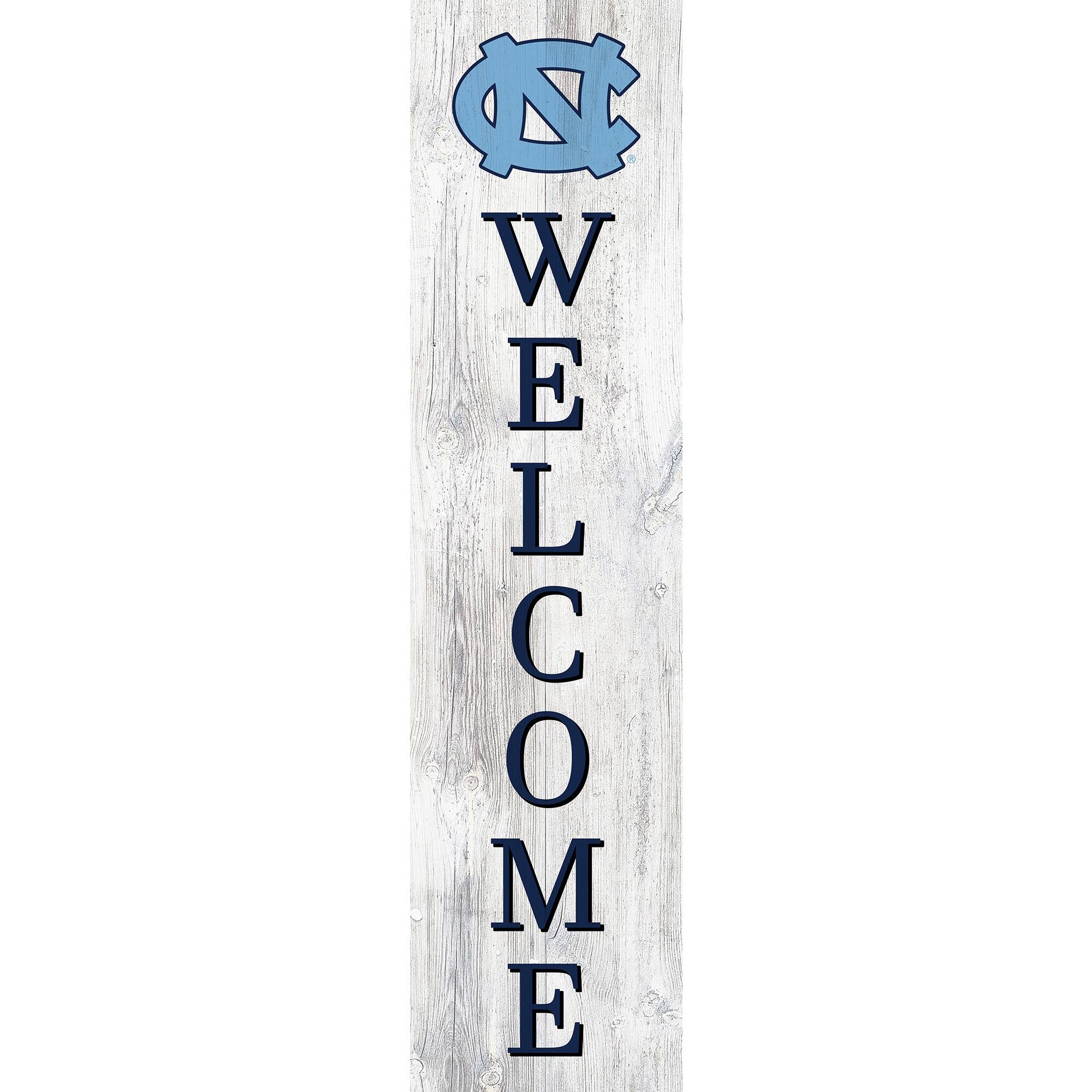 North Carolina Tar Heels 48'' Welcome Leaner