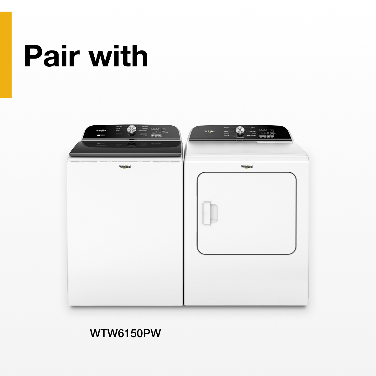 Pair with

WTW6150PW