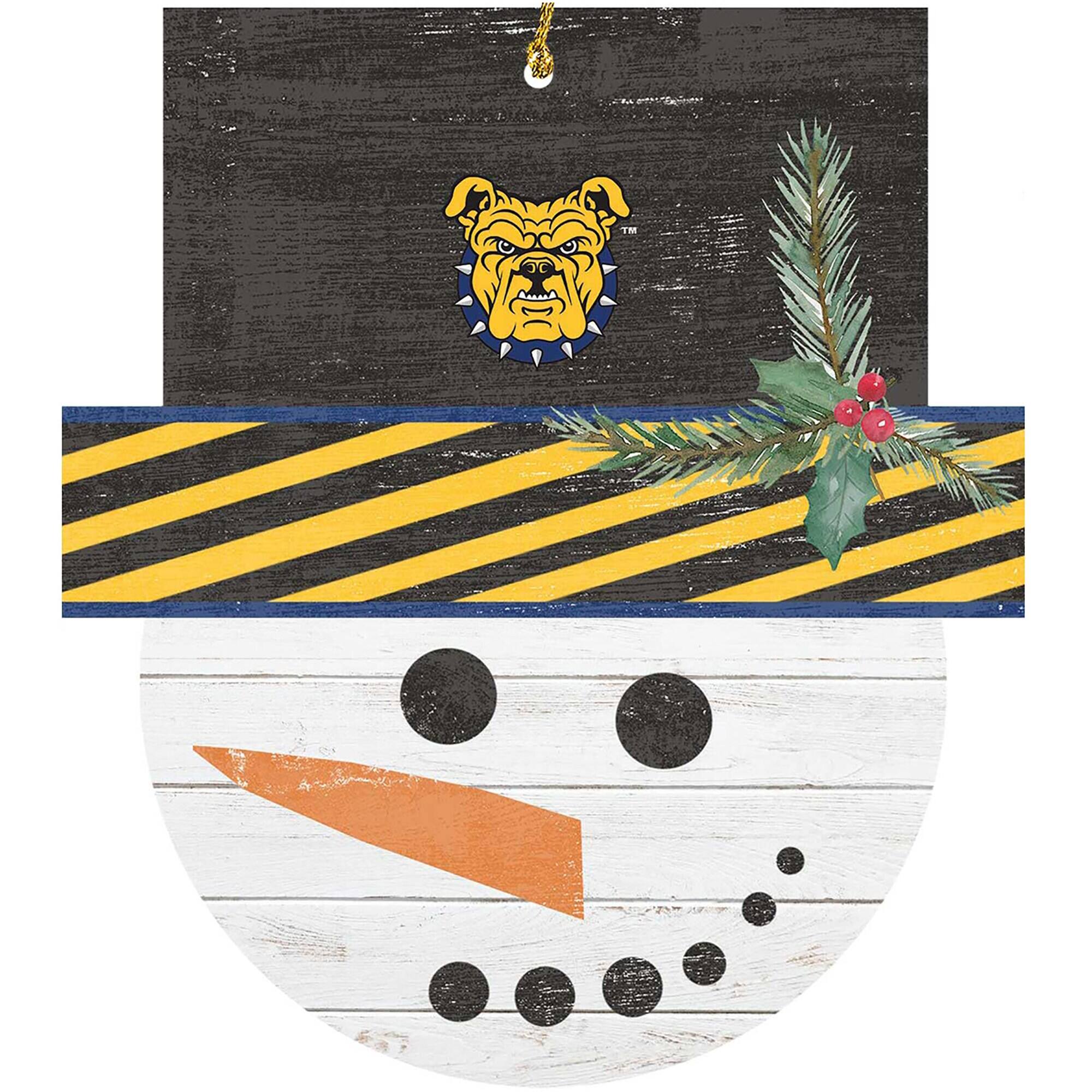 Alt View 3. Jardine - North Carolina A&T Aggies Ornament Bundle - White.