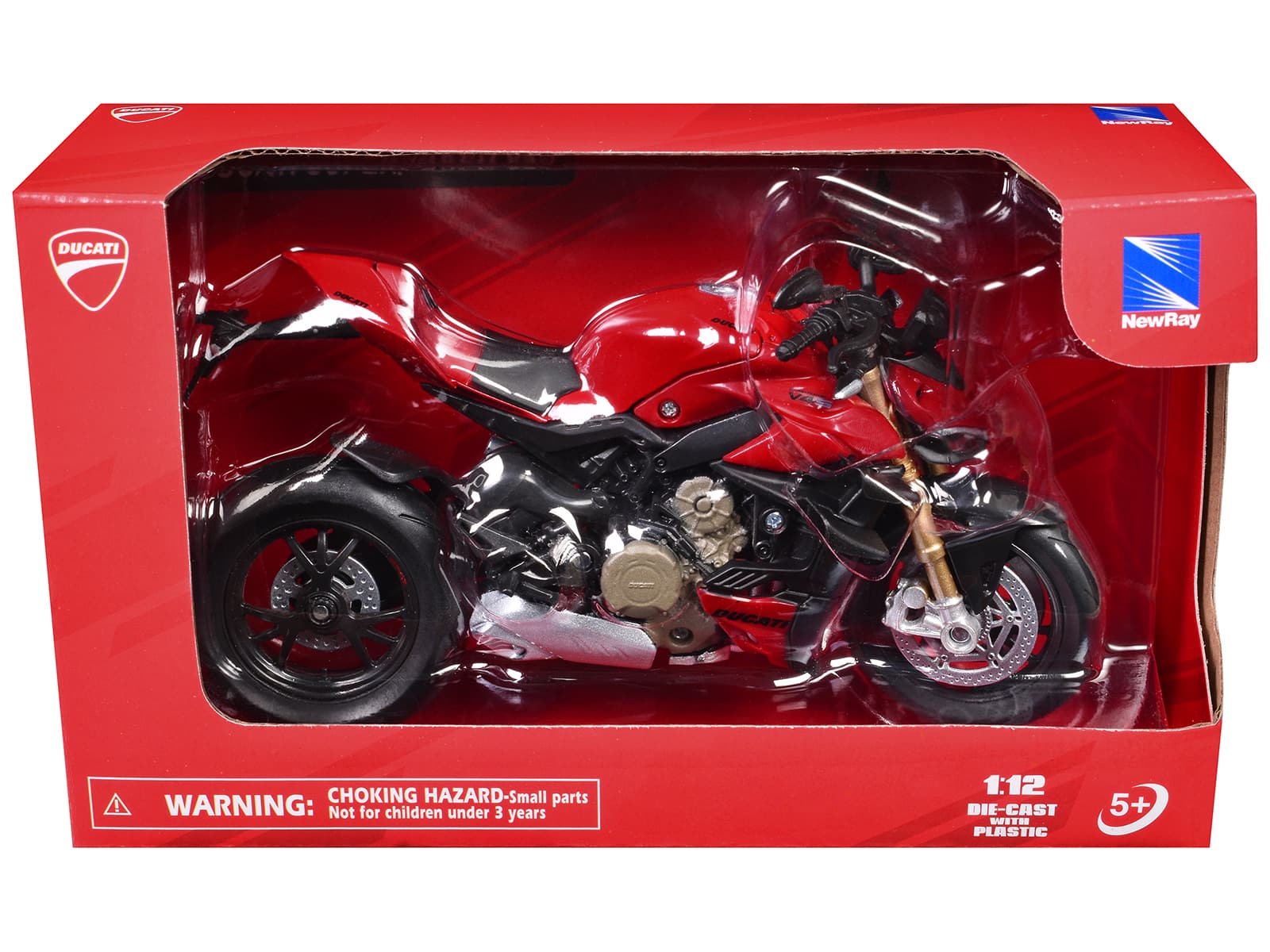 Ducati Supernaked V4S Motorcycle Red 1/12 Diecast Model by New Ray price history on PriceWatchPro
