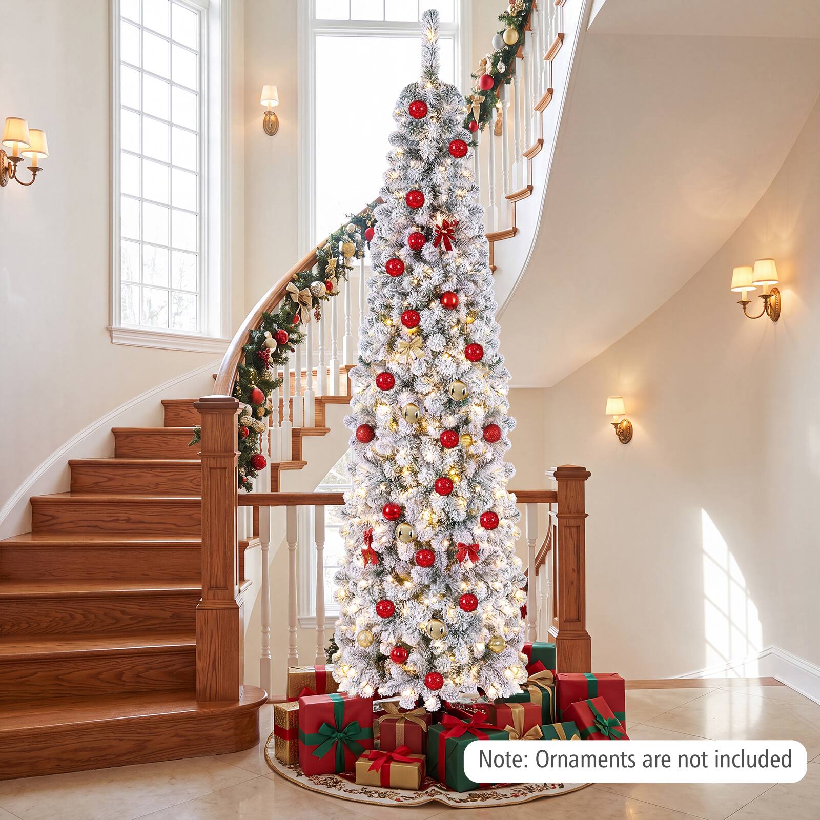 Note: Ornaments are not included