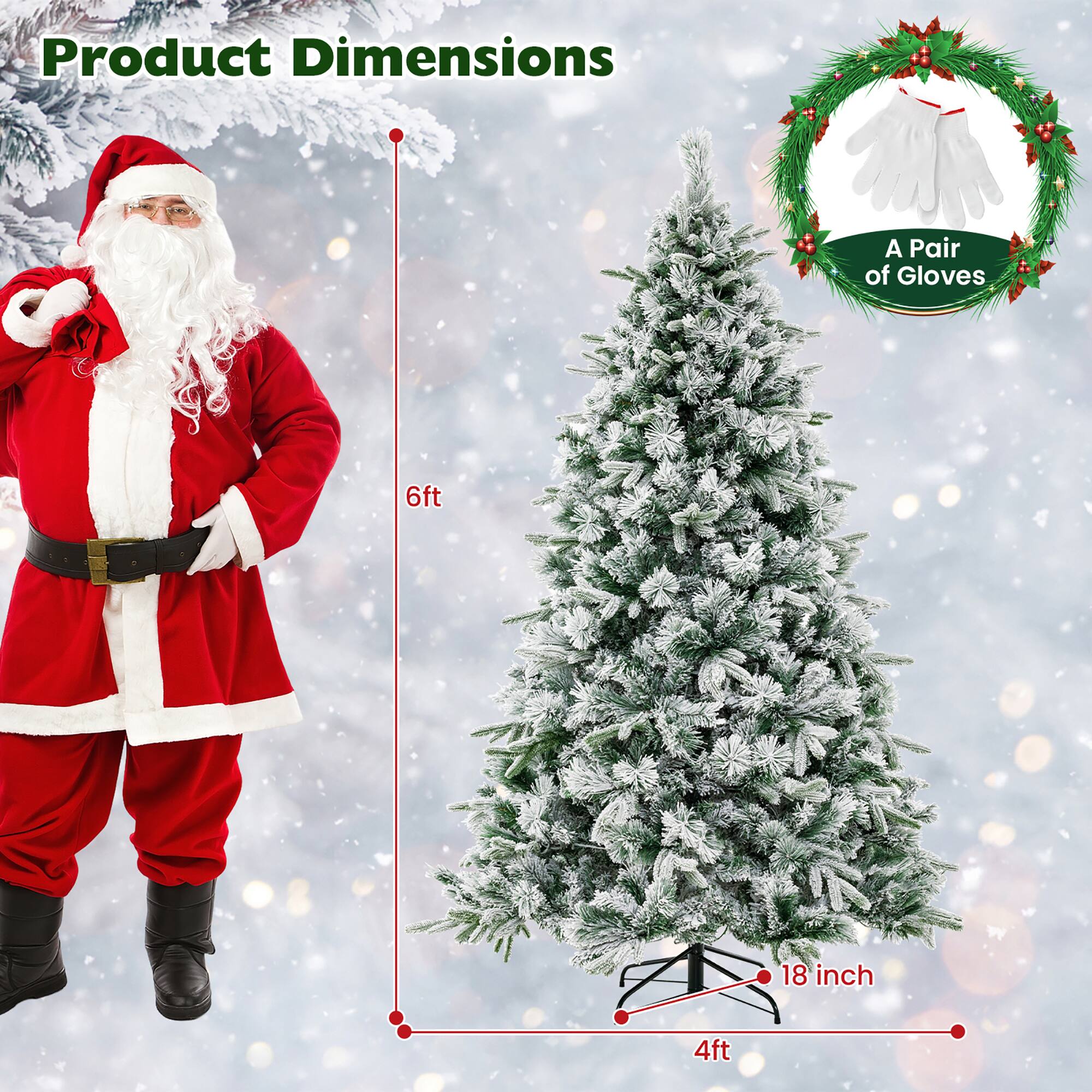 Product Dimensions

A Pair of Gloves

6ft

4ft

18 inch