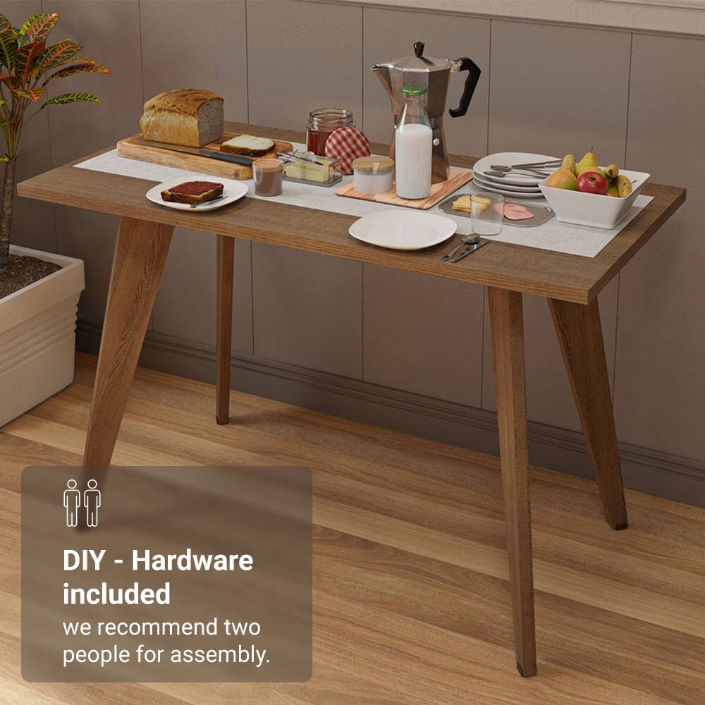 DIY - Hardware included  
we recommend two people for assembly.